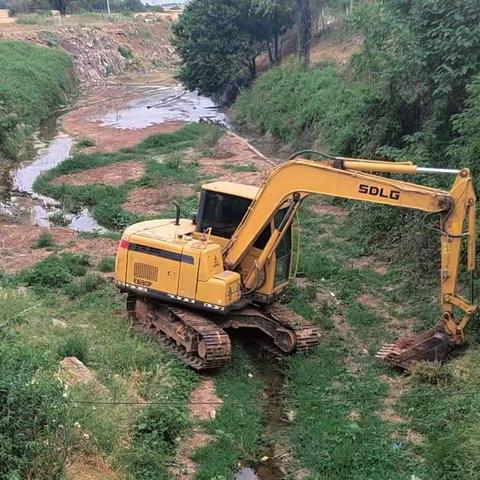 【天池镇堡南村】环境整治再发力，河道清理助防汛