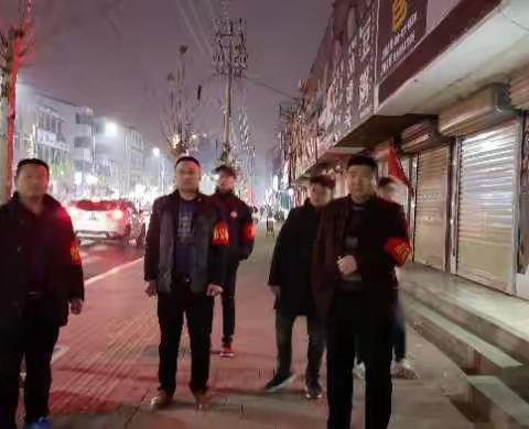 东方办事处持续开展夜间治安巡逻工作