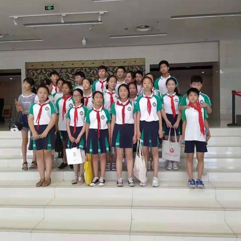 “博物馆里过暑假，感受文物之美”——许昌市毓秀路小学六（6）班“圆梦蒲公英”活动