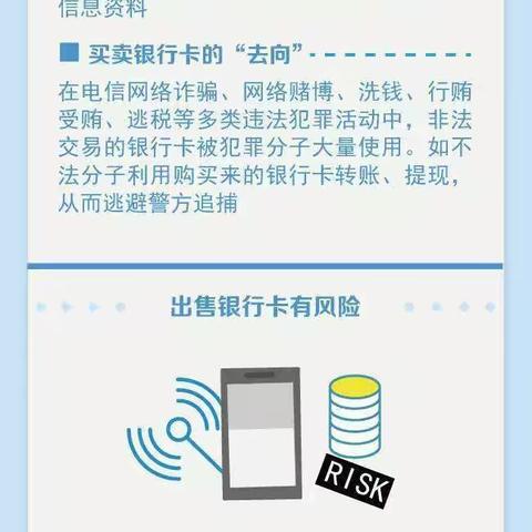 向“买卖银行卡”说不！