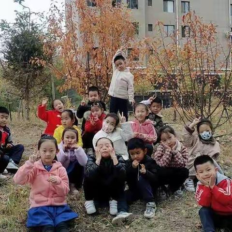 安博幼儿园奔奔马一班小朋友《寻找秋天》