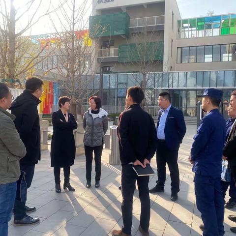 秦汉新城应急管理局开展校园安全督导检查