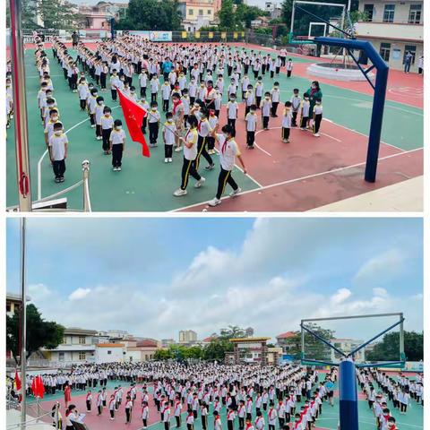 【宋隆白土中心小学】"喜迎二十大，争做好队员”    --  宋隆白土中心小学新队员入队仪式