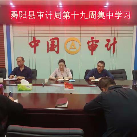 舞阳县审计局开展系列活动稳步推进党史学习教育