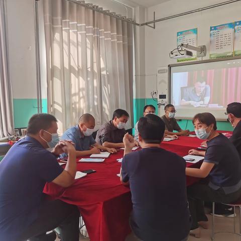 平安校园在我心，安全教育不放松—孟贤壁学区召开安全主题会议