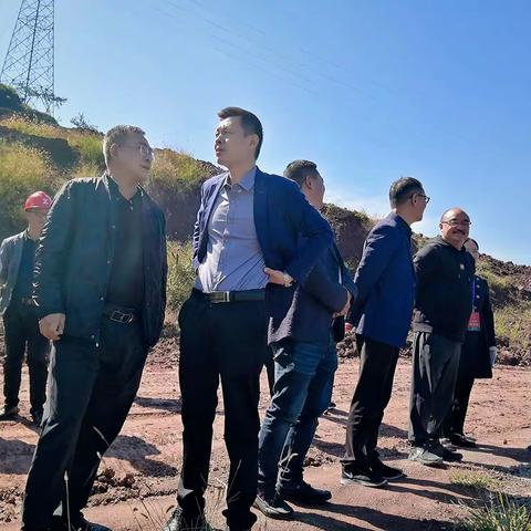 县人大常委莅临宣汉龙驹坝大桥及新城大道项目视察工作