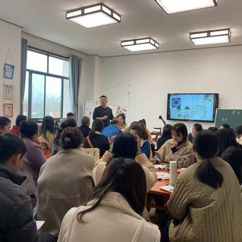 “联动教研，与美同行”——开展“预约式教研暨教坛新秀培训”活动在尼山益海小学举行