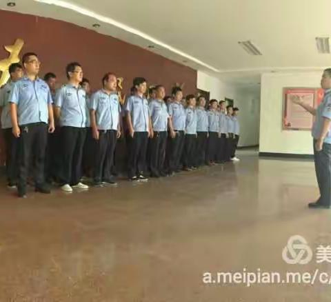 防汛应急演练进行中——沙河市规划城管局交管队