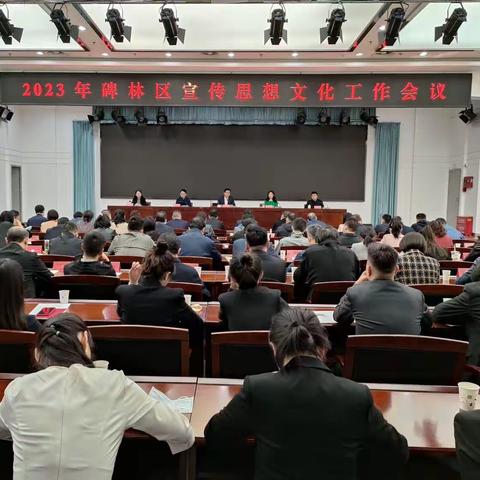 西安市碑林区召开2023年宣传思想文化工作会