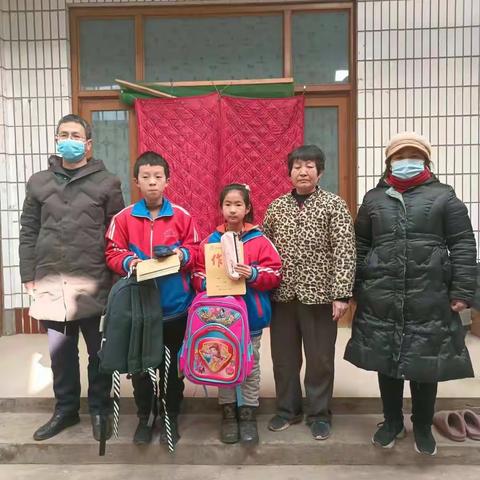 走访慰问贫困学生 爱心寒冬在行动——西于曹小学爱心慰问温暖人心