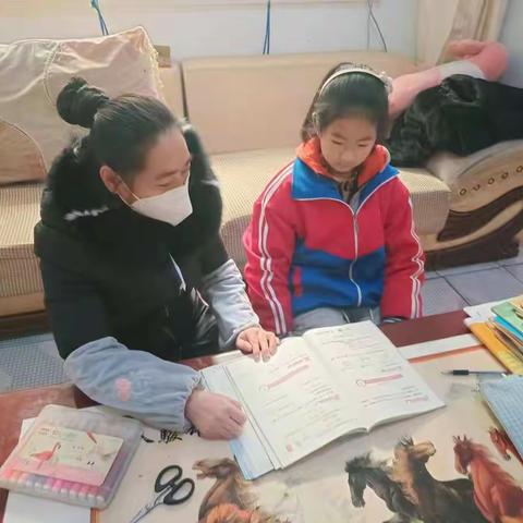 冬日暖阳，爱在家访路上——西于曹小学家访活动