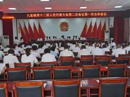 九重镇胜利召开第十二届人民代表大会第二次会议