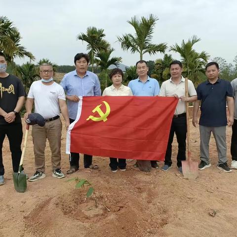 “党建引领添新绿，植树造林迎春风”｜区政府办党支部开展义务植树主题党日活动