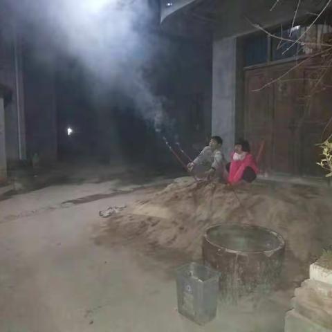 我在奶奶家里过新年