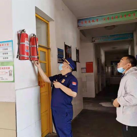 魏县消防大队为中考考点保驾护航—开展消防安全专项检查