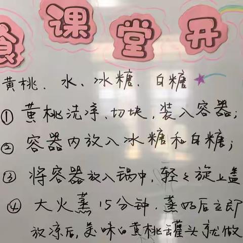 同祥城第二社区红色社区社会组织“美食课堂”——黄桃罐头活动