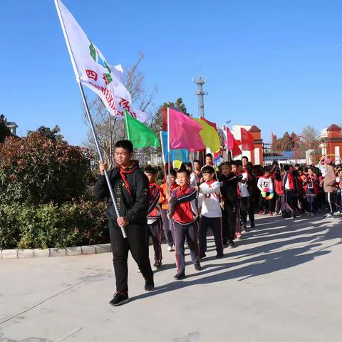 沿江街道四圩小学2019年冬季运动会