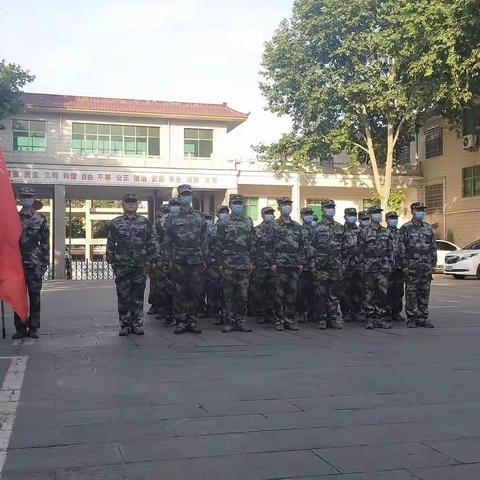 民兵点验展风采       使命光荣勇担当-------平陌镇开展基干民兵点验大会