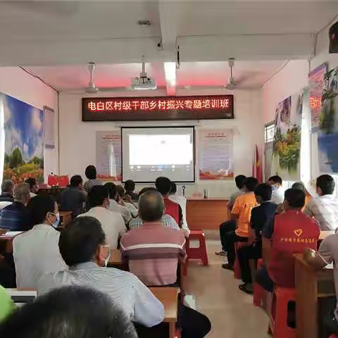 沙琅镇召开全区村级干部乡村振兴专题培训班（第二期)