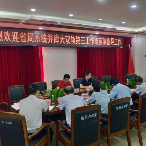 省局系统并库工作组深入临高局指导金三系统并库工作