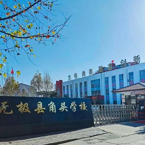 对标对表树标杆 踔厉奋发谋新篇——无极县角头小学对标对表活动