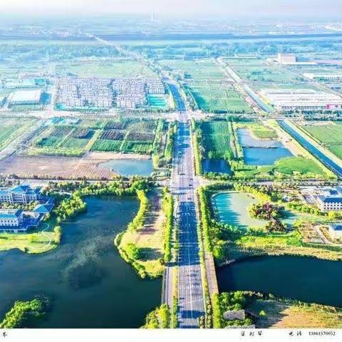 古盐河畔一现代工业新城