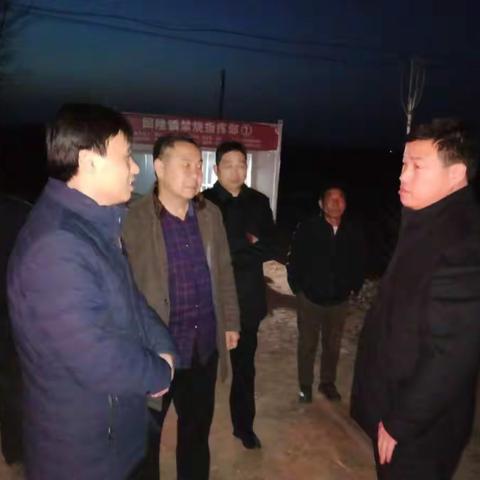 县委常委、办公室主任魏志凌夜查大气污染综合治理工作