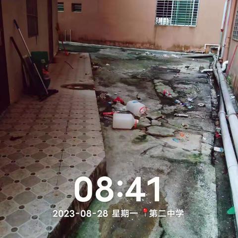 五指山市建成区(B区)卫生死角通报（2023年8月28和29日）