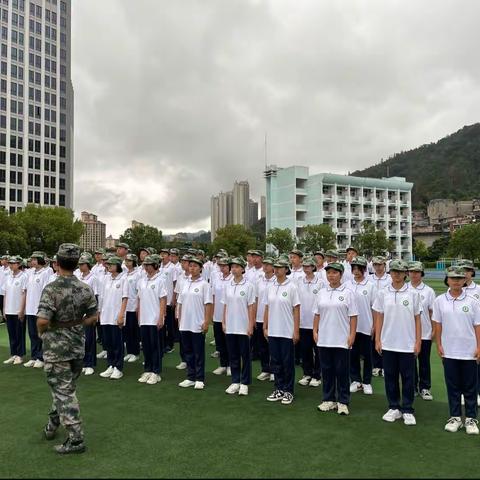 英姿飒爽，青春飞扬—— 三明九中2023级高一军训