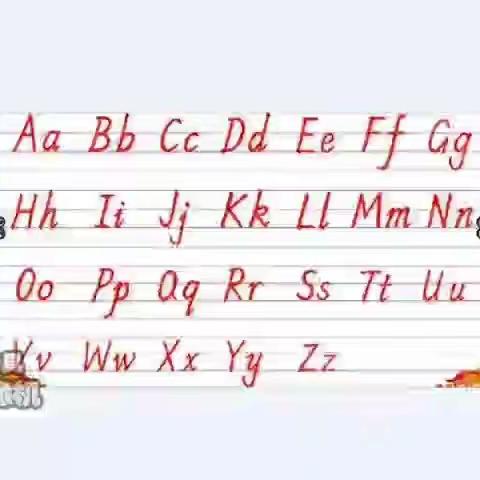 字母、辅音及元音字母视频