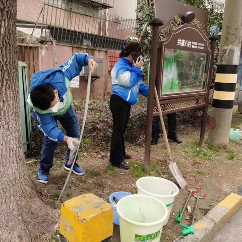 共康八村新时代文明实践站一清洁家园 环境整治活动