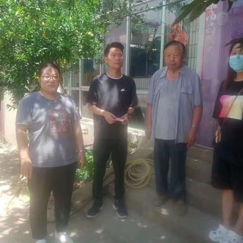 【洞沟村】“七一”慰问老党员 真挚关怀传党情
