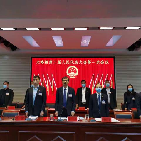 大峪镇第二届人民代表大会第一次会议胜利召开