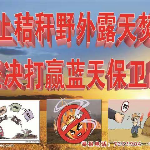【拒绝秸秆焚烧，让蓝天常在】—2103班