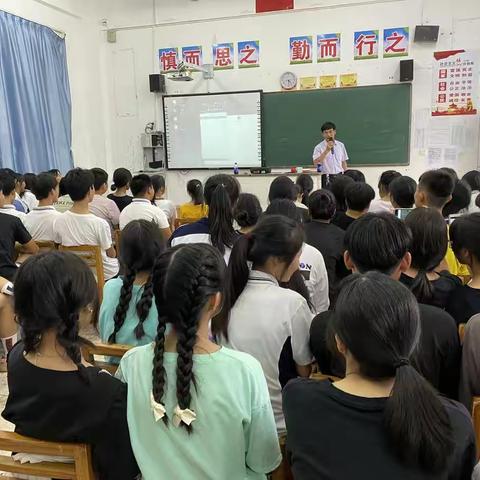 毕业季，奋斗季，“青春不散场，扬帆再启航”——后时中学2021届中考助威