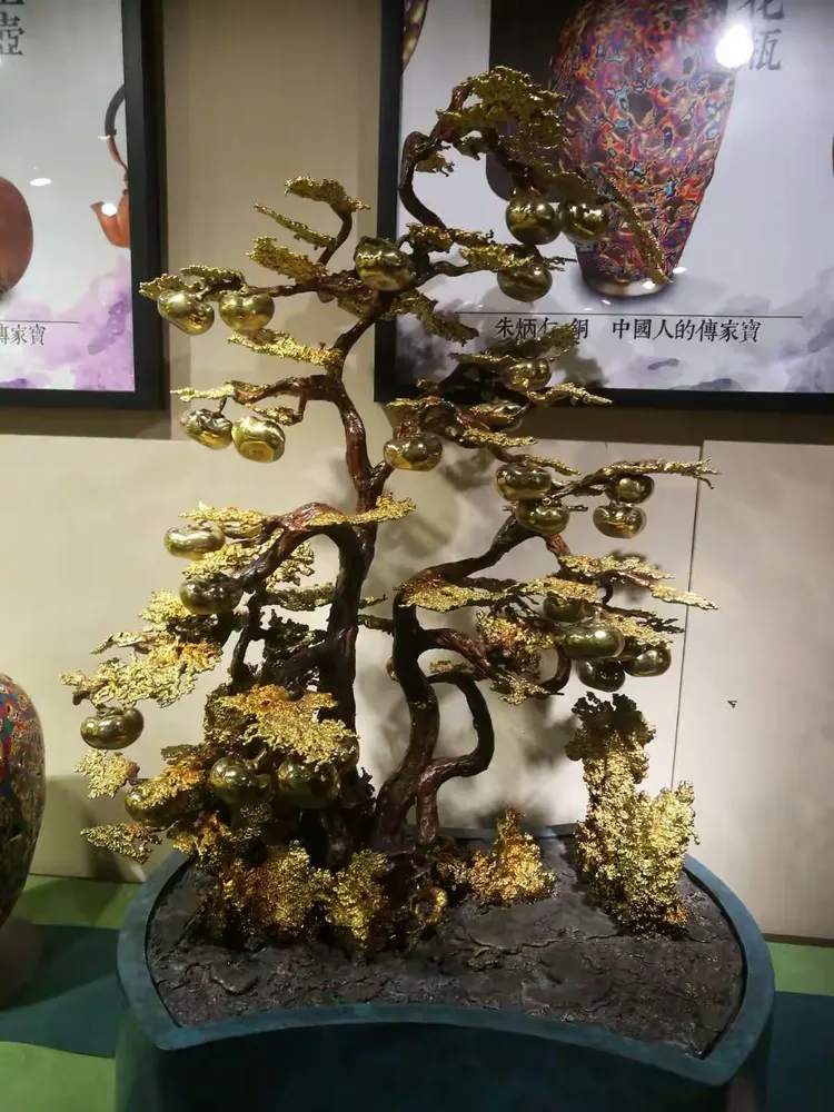 杭州市朱炳仁铜艺馆之一