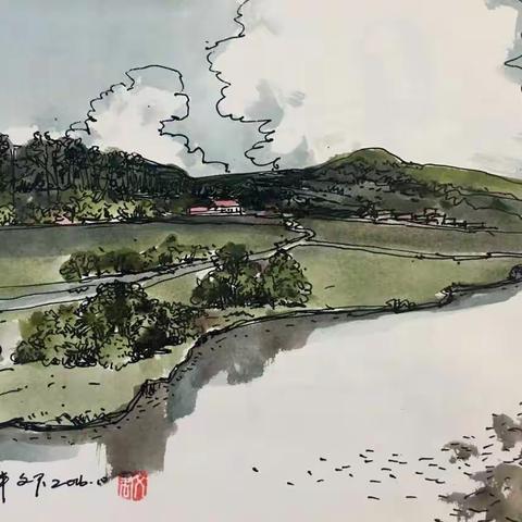 沿途心常在，何处无风景？-文君近期速写