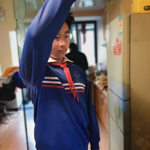 4月7日升旗仪式与晨读