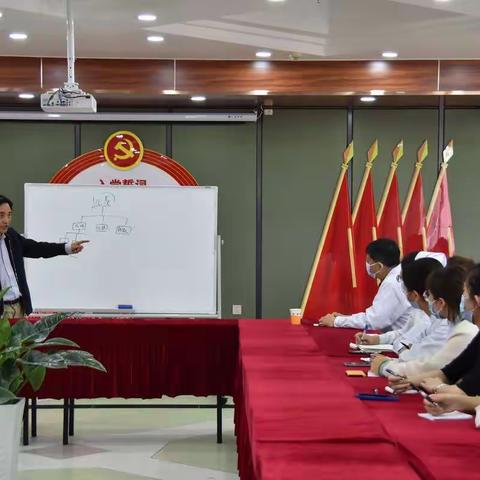 著名医院管理专家朱恒鑫教授莅临我院调研指导并培训