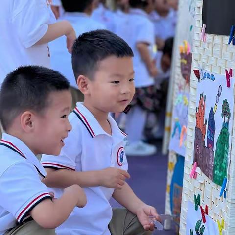 【幼小衔接•我们在行动】滨州市沾化区第一实验幼儿园中班幼儿美术作品展