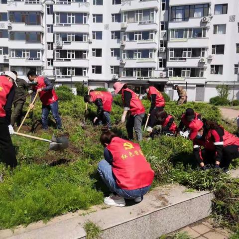 集安市通胜街道“红色管家”  助力文明城创建