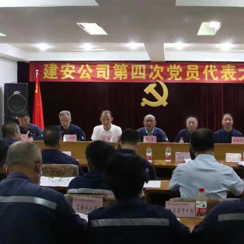 公司第四次党员代表大会顺利召开