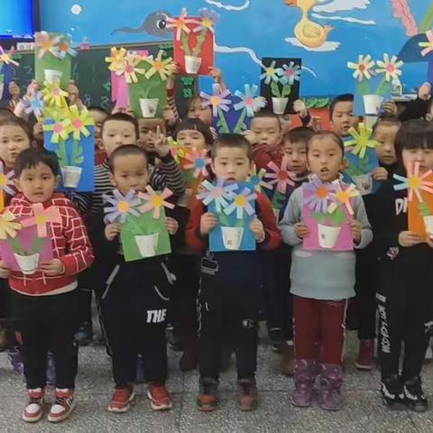 牛圈子牧场双语幼儿园庆“三.八”“爱意浓情献妈妈”活动