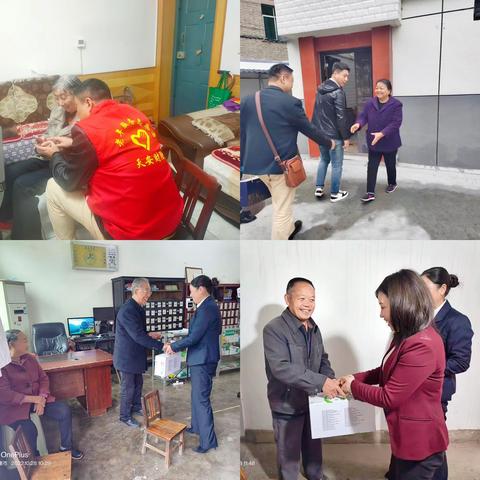 天安财险安康中心支公司积极贯彻落实“敬老月”活动