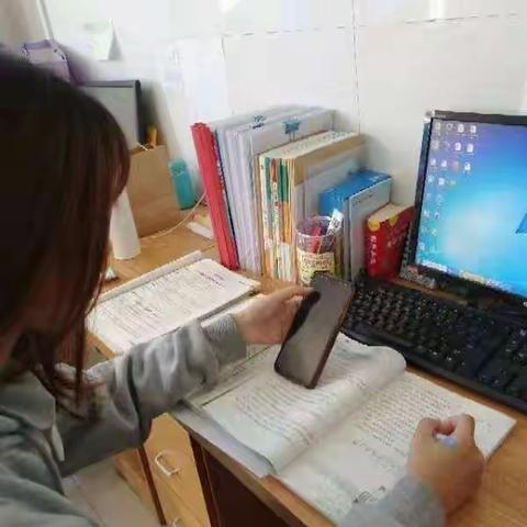 西吕营镇中心校五年级语文网络教研