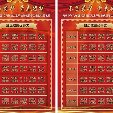 十月，阶段考，前进路上一小步！