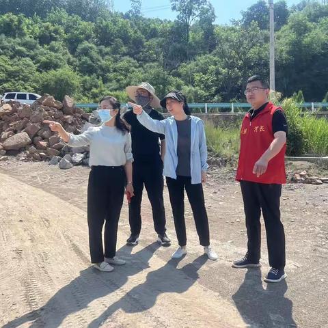 河长办、上游局河道三处、合漳乡联合巡查河道