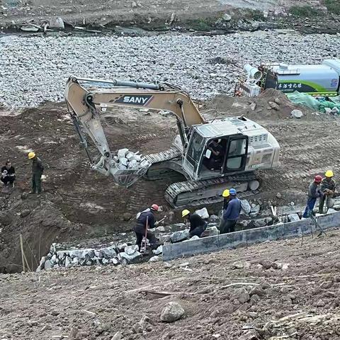 东枯河（冀津园区）段整治工程正在快速推进