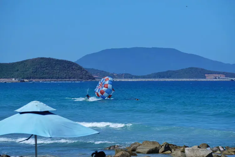 越南金兰湾海滩