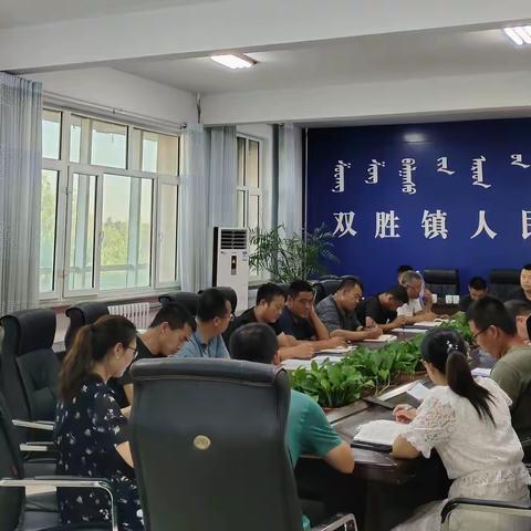 双胜镇召开党史学习教育专题组织生活会